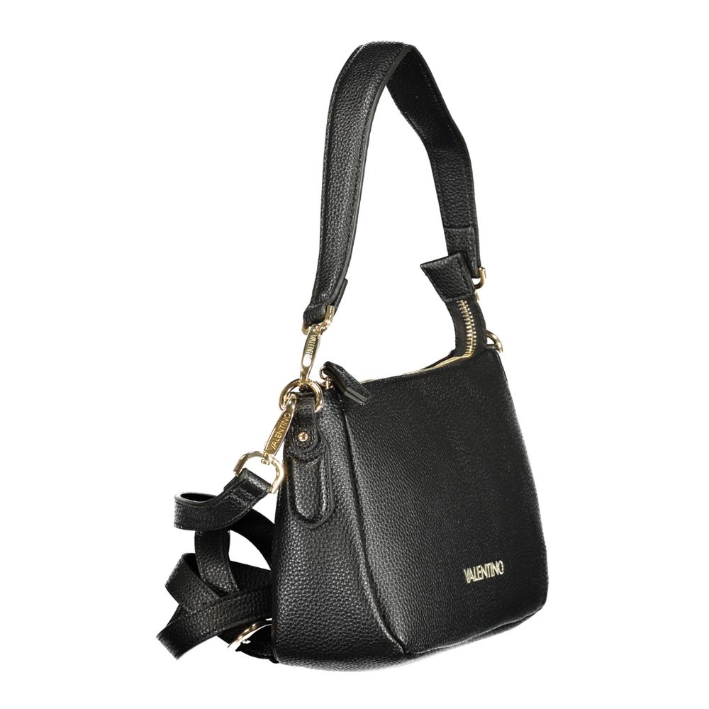Mario Valentino Black Polyurethane Women's Bag
