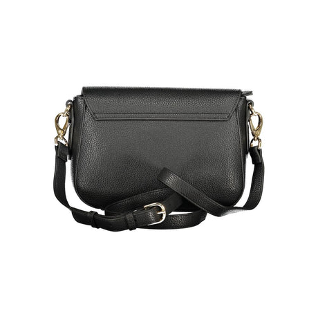 Mario Valentino Black Polyurethane Women's Bag