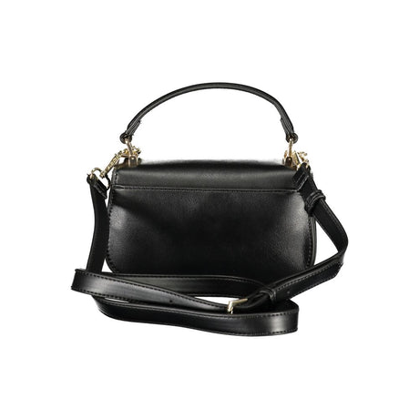 Mario Valentino Black Polyurethane Women's Bag