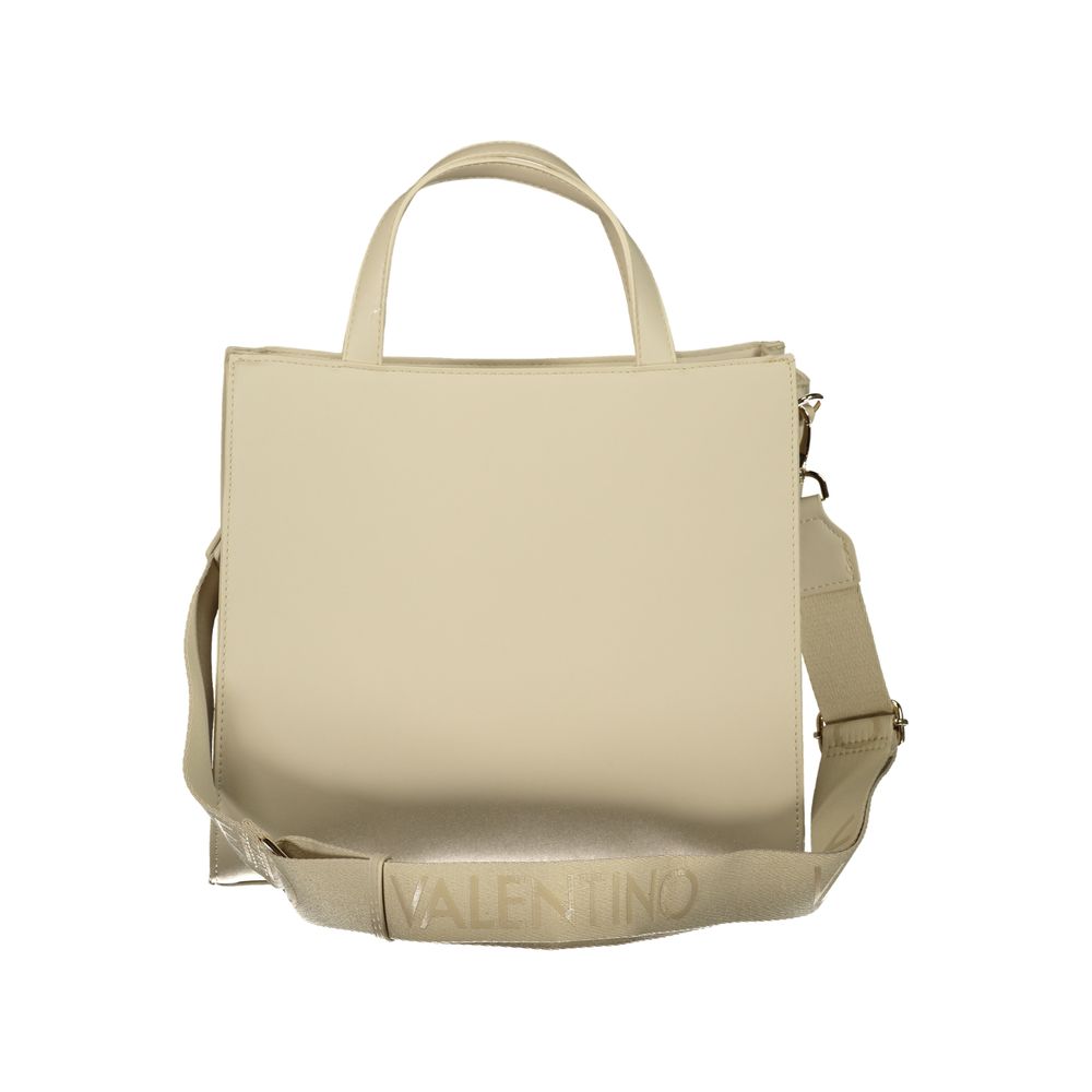 Mario Valentino Beige Polyurethane Women Bag