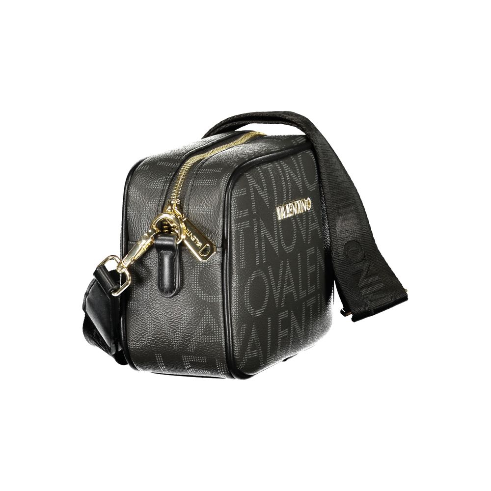 Mario Valentino Black Polyurethane Women's Bag