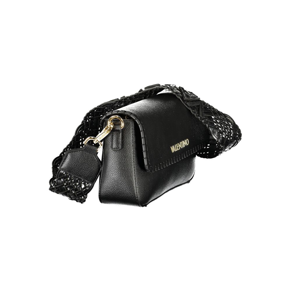 Mario Valentino Black Polyurethane Women's Bag