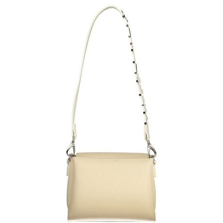 Mario Valentino Beige Polyurethane Women Bag