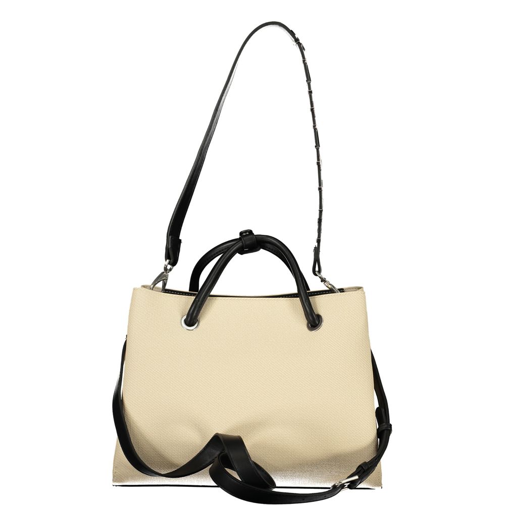Mario Valentino Beige Polyurethane Women's Bag