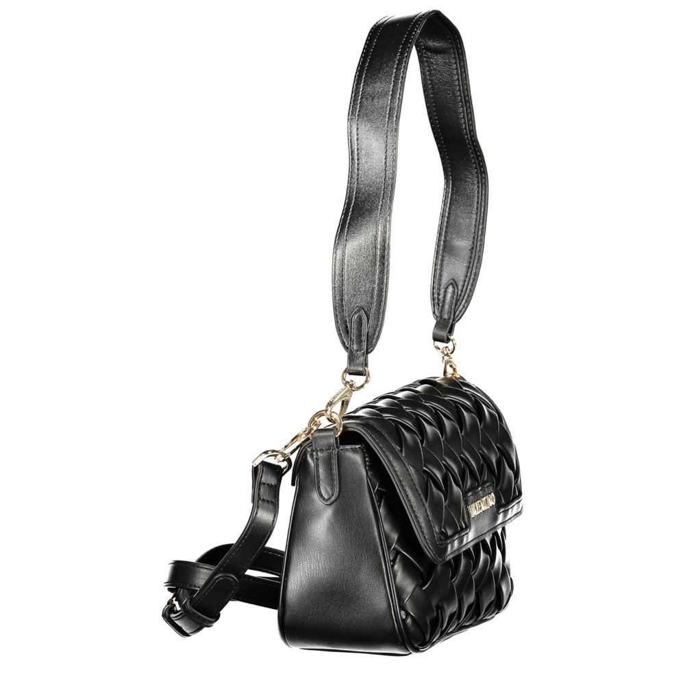 Mario Valentino Black Polyurethane Women's Bag