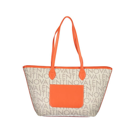 Mario Valentino Beige Polyurethane Women's Bag