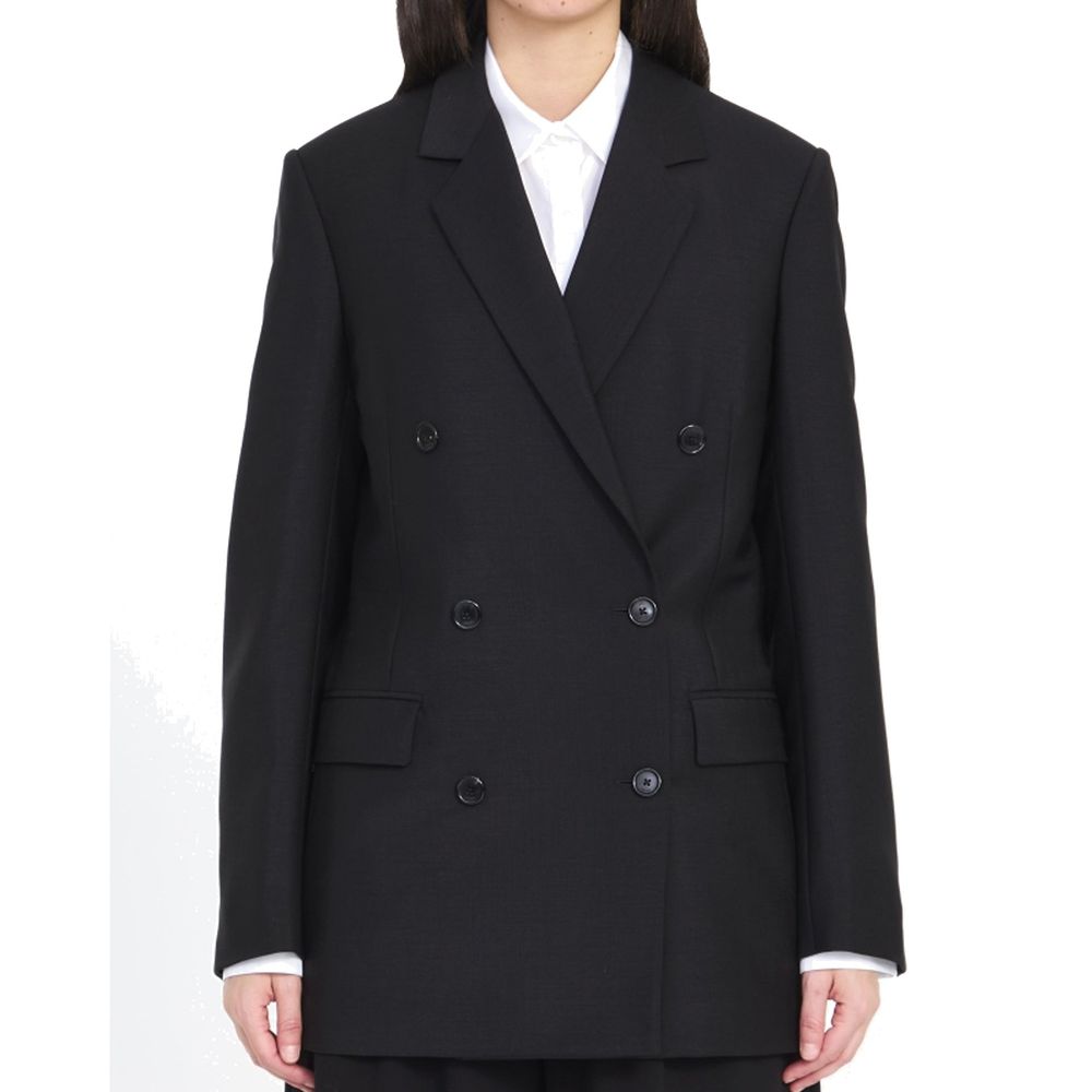 Loewe Black Mohair Coat
