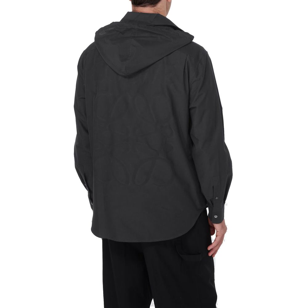Loewe Black Cotton Shell Jacket