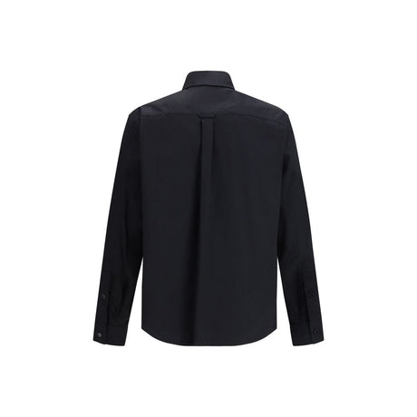 Dolce & Gabbana Black Cotton Dress Shirt