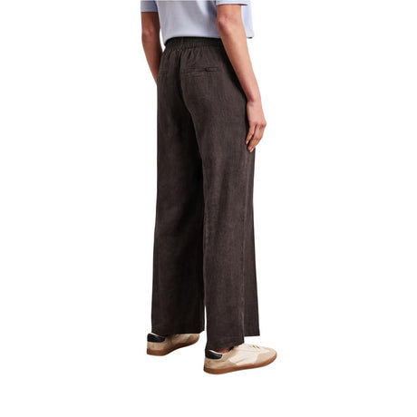 Street One Brown Linen Pants