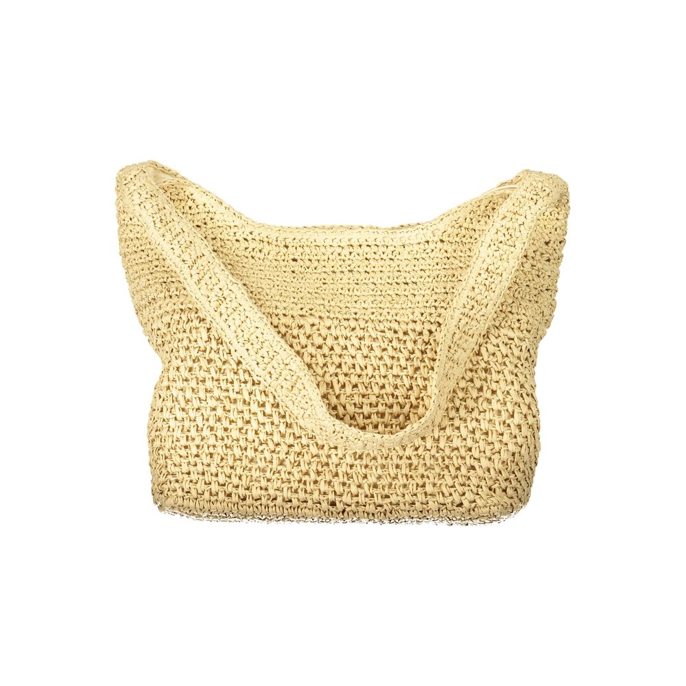 Twinset Beige Fabric Womens Bag
