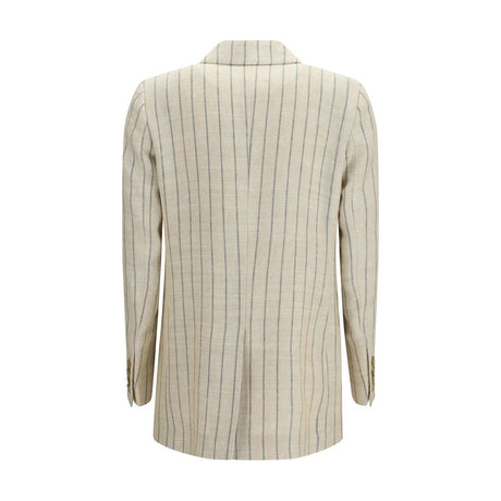 Blazé Milano Beige Linen Blazer