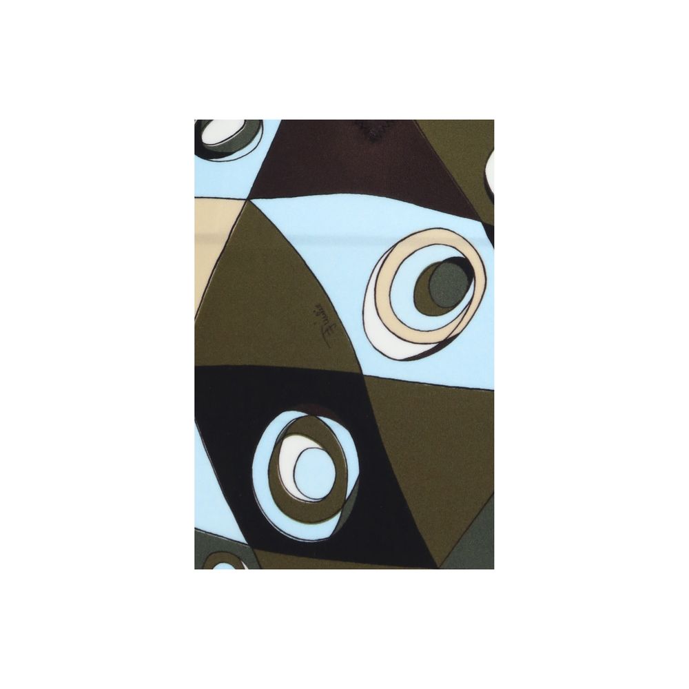 Emilio Pucci Bicolor Polyamide One-Piece Swimsuit