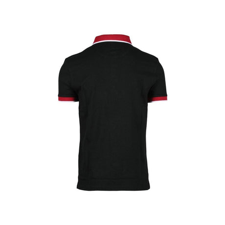 North Sails Black Cotton Polo Shirt