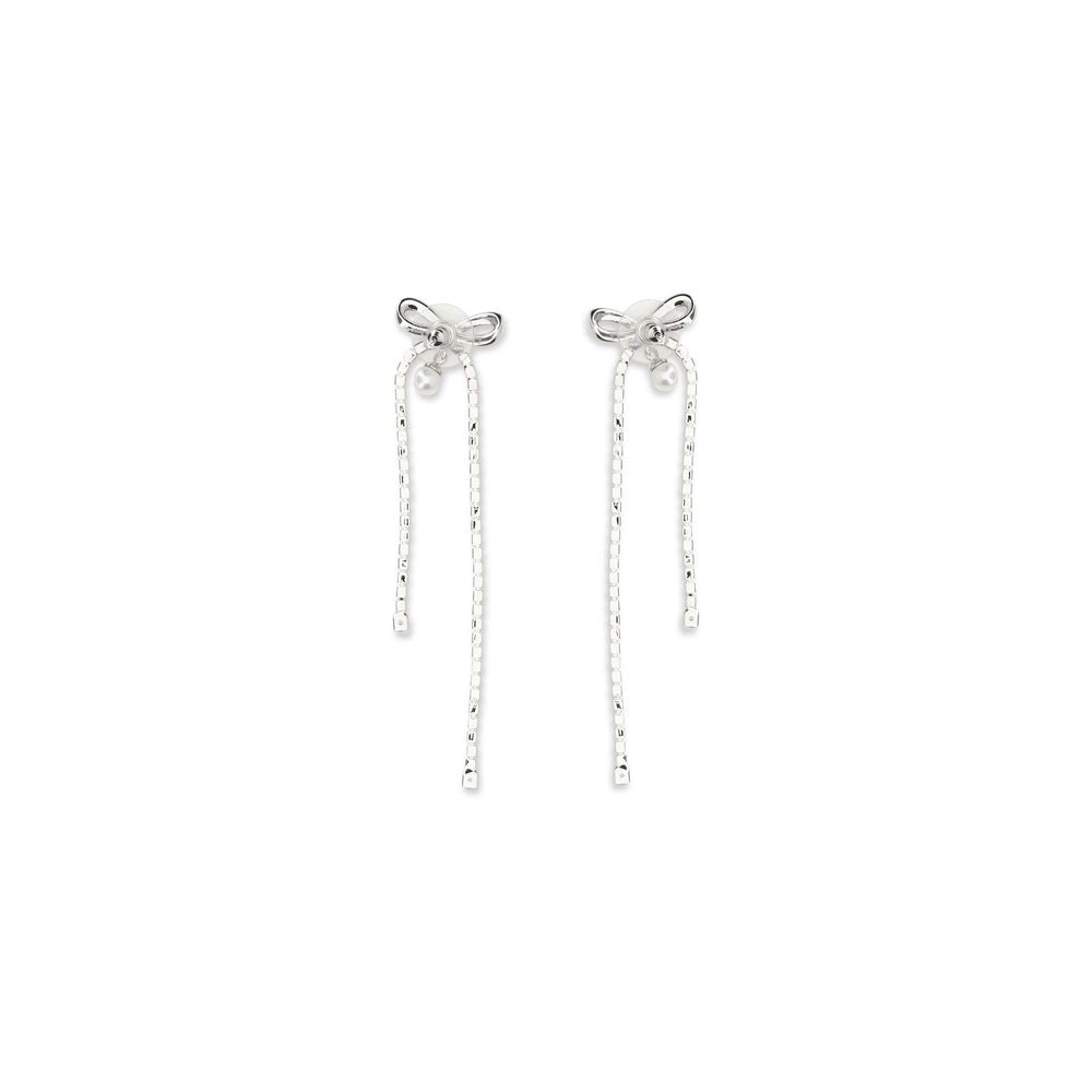 Self-Portrait Silver Brass Earrings