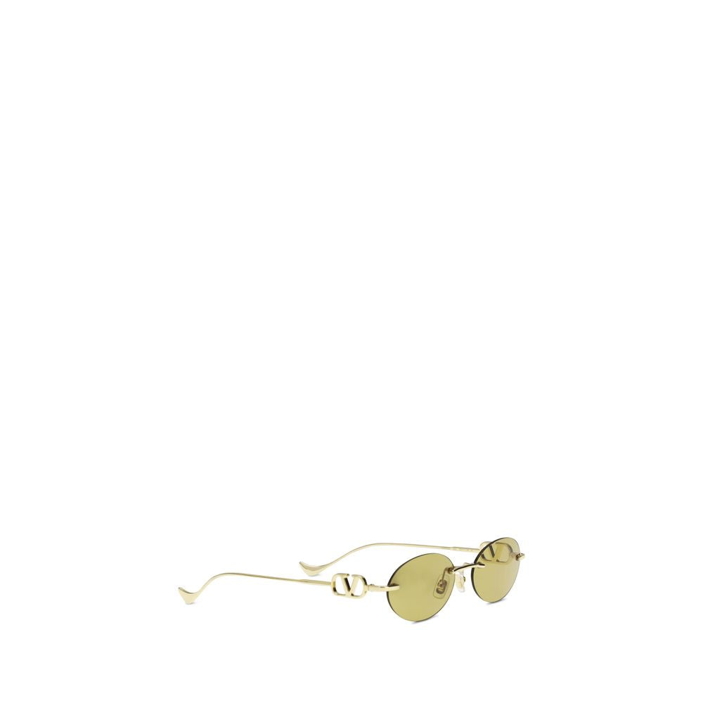 Valentino Garavani Bicolor Metal Sunglasses