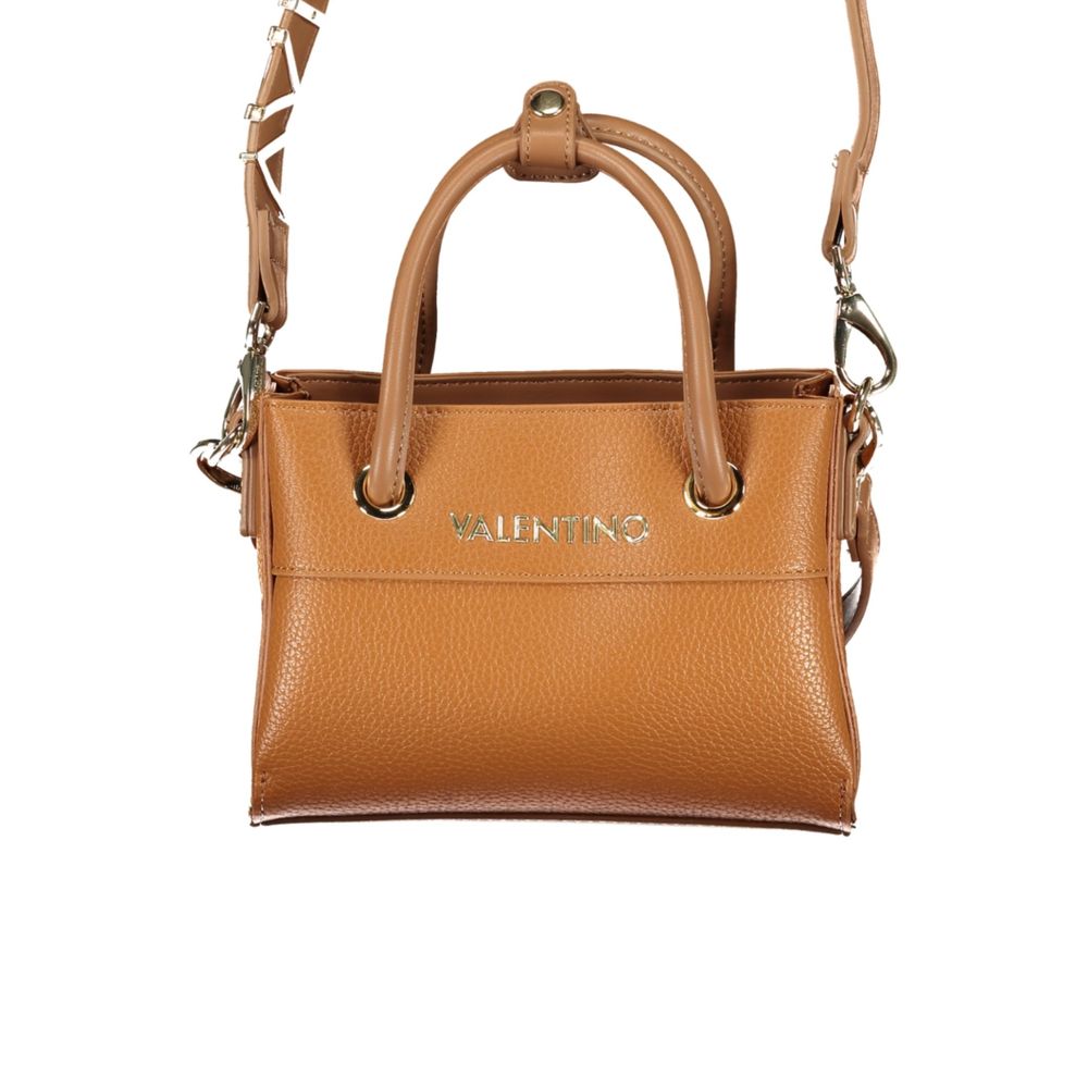 Mario Valentino Brown Polyurethane Women's Bag
