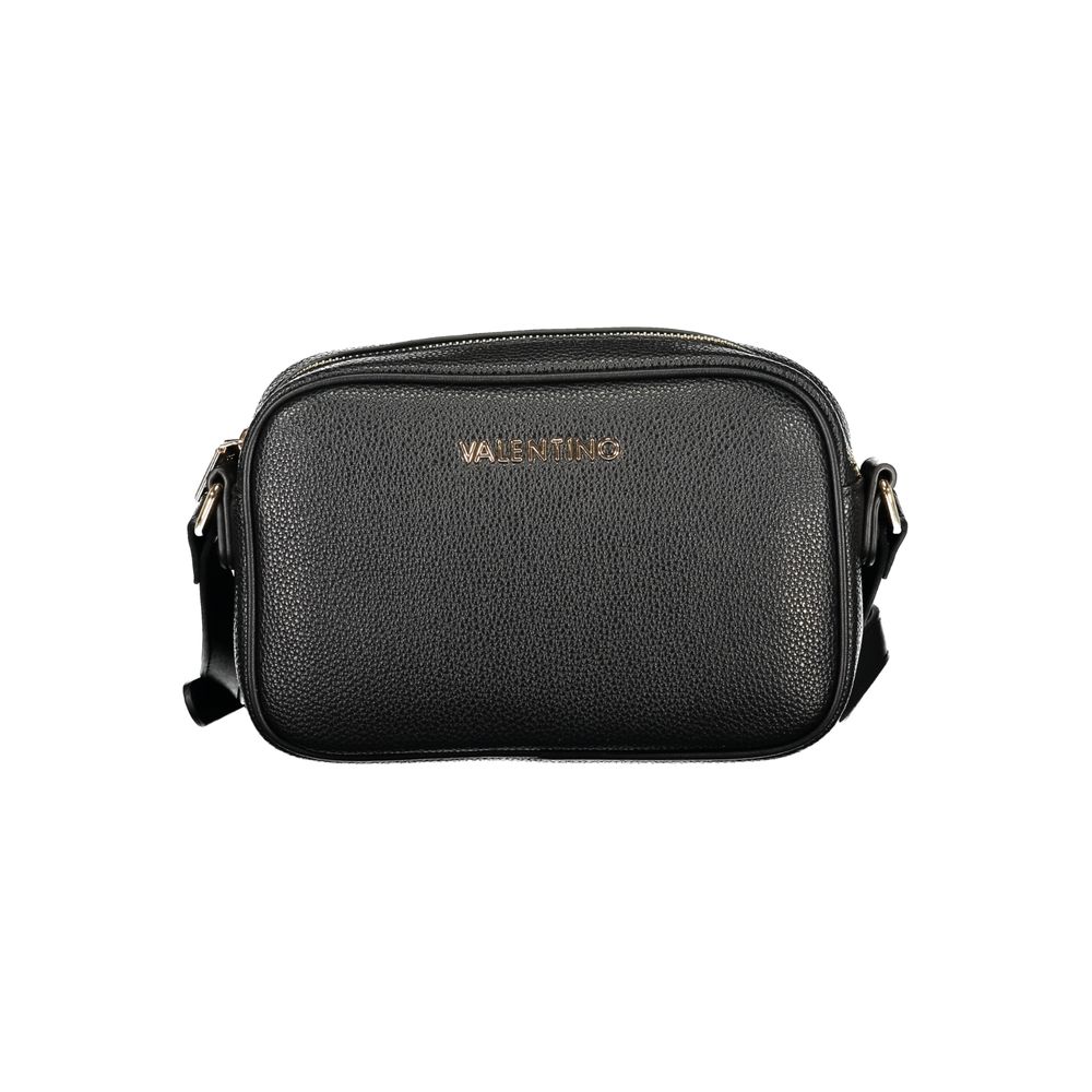 Mario Valentino Black Polyurethane Women's Bag