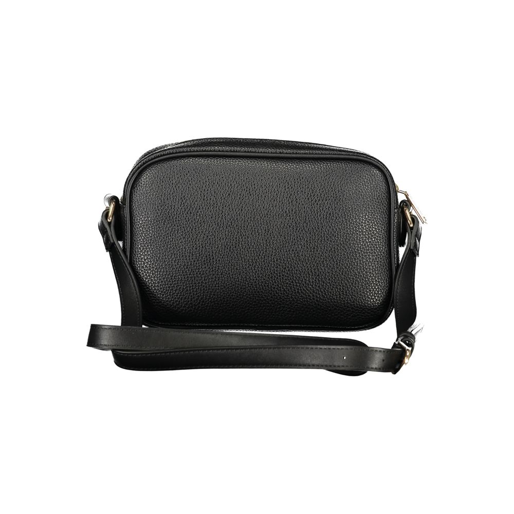 Mario Valentino Black Polyurethane Women's Bag