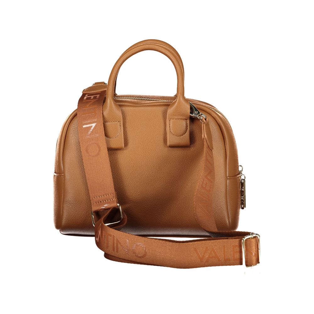 Mario Valentino Brown Polyurethane Women Bag