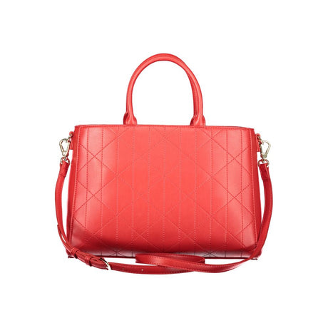 Mario Valentino Rosso Polyurethane Women's Bag