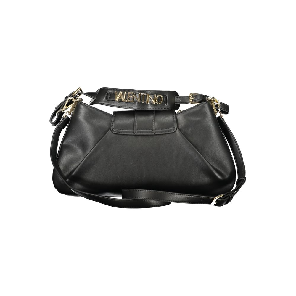 Mario Valentino Black Polyurethane Women's Bag