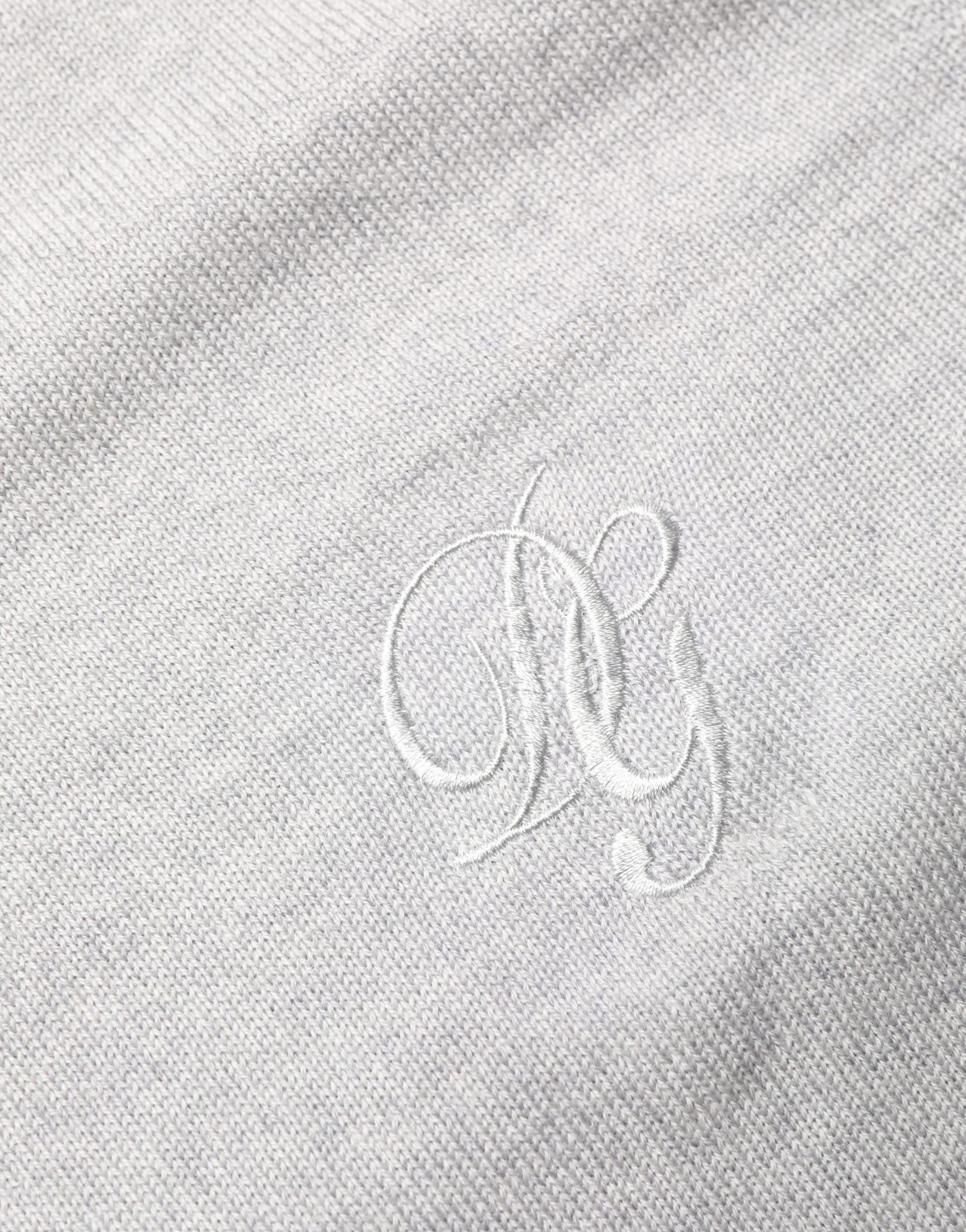 Dolce & Gabbana Gray Long Sleeves Crew Neck Pullover Sweater