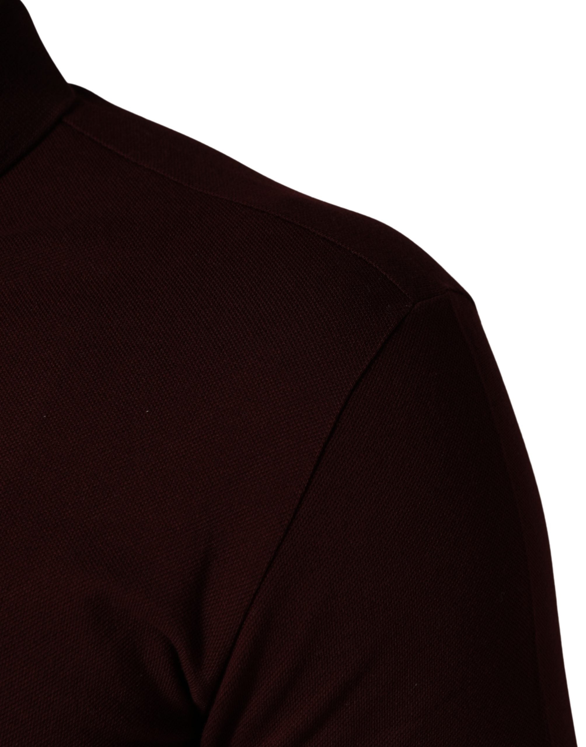 Dolce & Gabbana Maroon Collared Short Sleeves Polo T-shirt