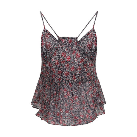 Isabel Marant Étoile Purple Cotton Pattern Shirt