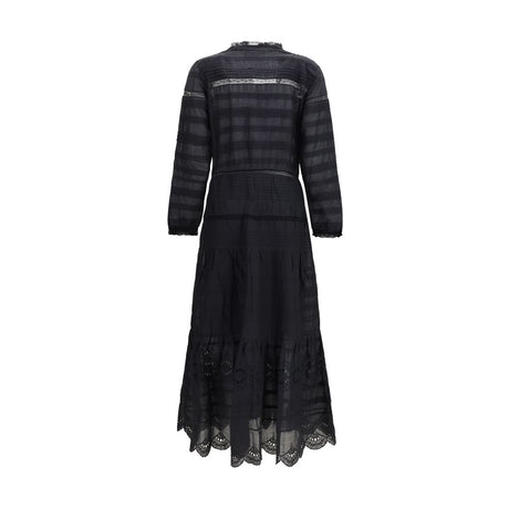 Isabel Marant Étoile Black Cotton Casual Dress