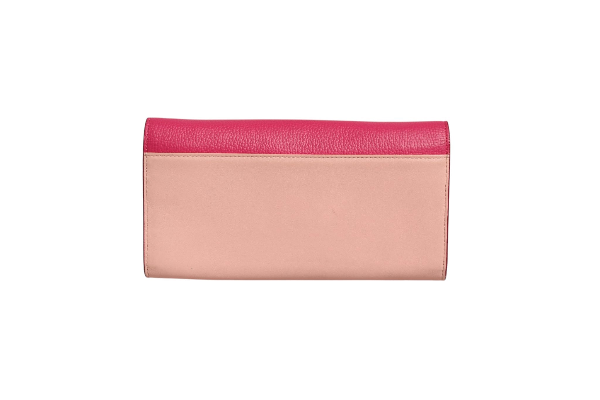 MCM Colorblock Visetos Love Letter Crossbody Wallet