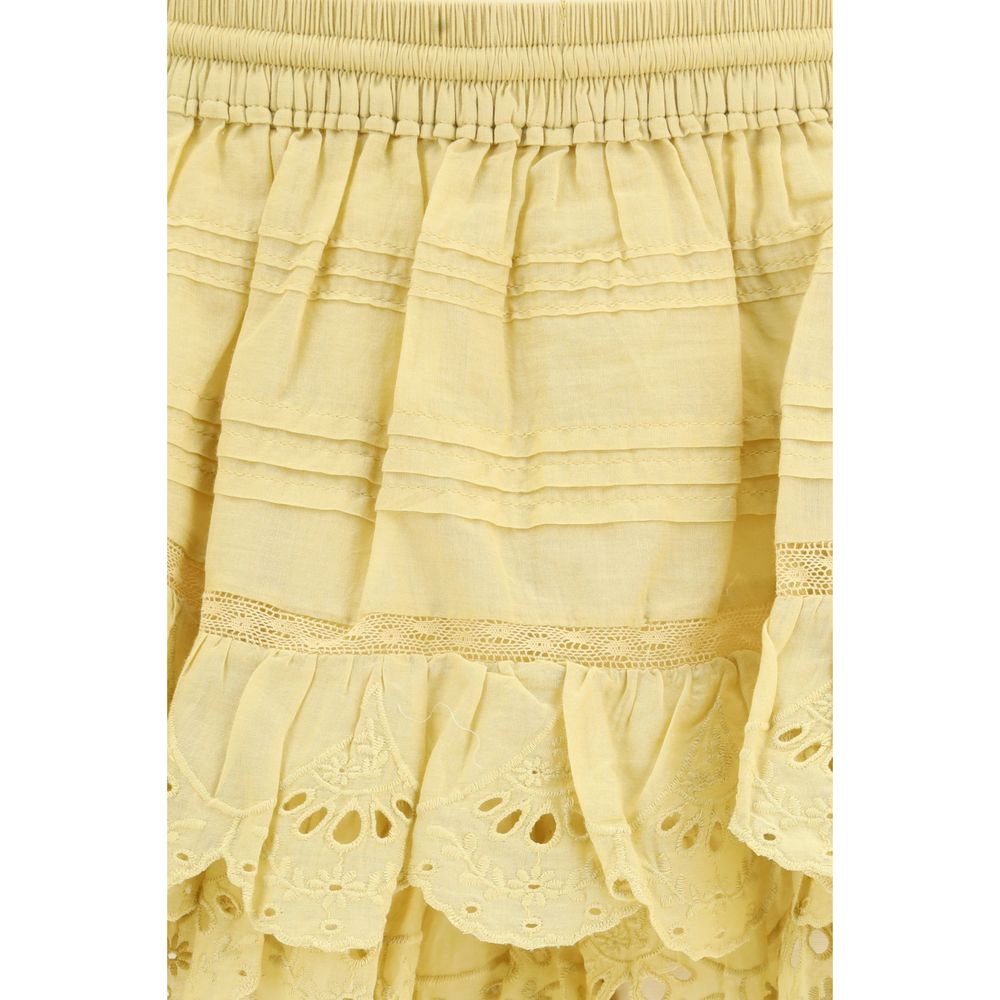 Marant Etoile Bicolor Cotton Bermuda Shorts