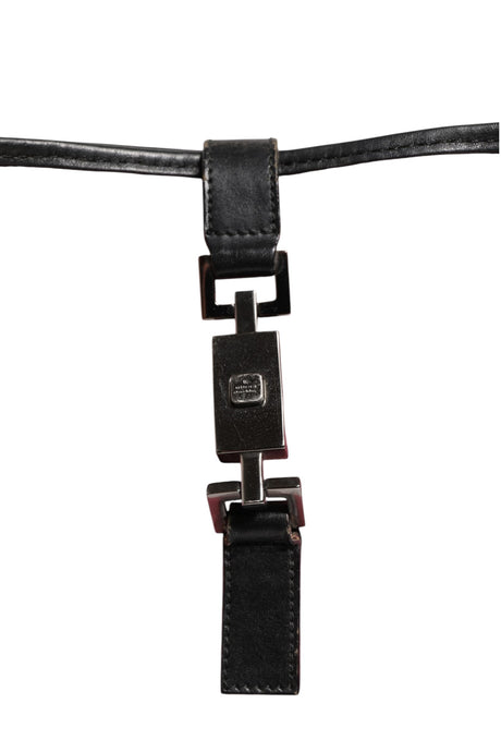 Gucci Jackie Pink Velvet And Black Leather Shoulder Bag