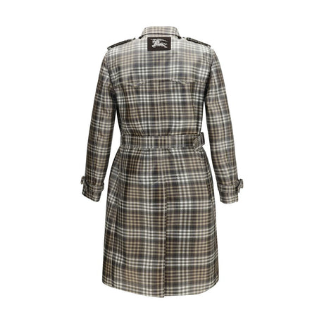 Burberry Brown Polyester Trench Coat