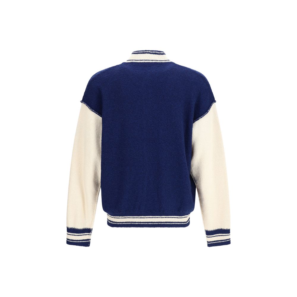 Laneus Blue Cotton Bomber
