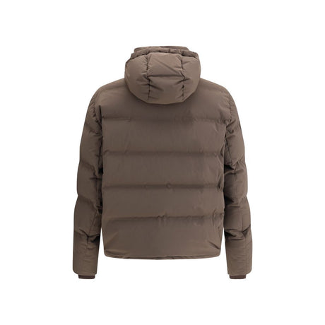 Brunello Cucinelli Brown Polyamide Coat