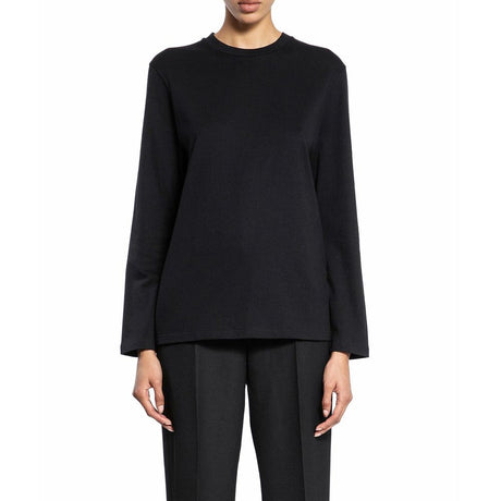 Jil Sander Black Cotton T-Shirt