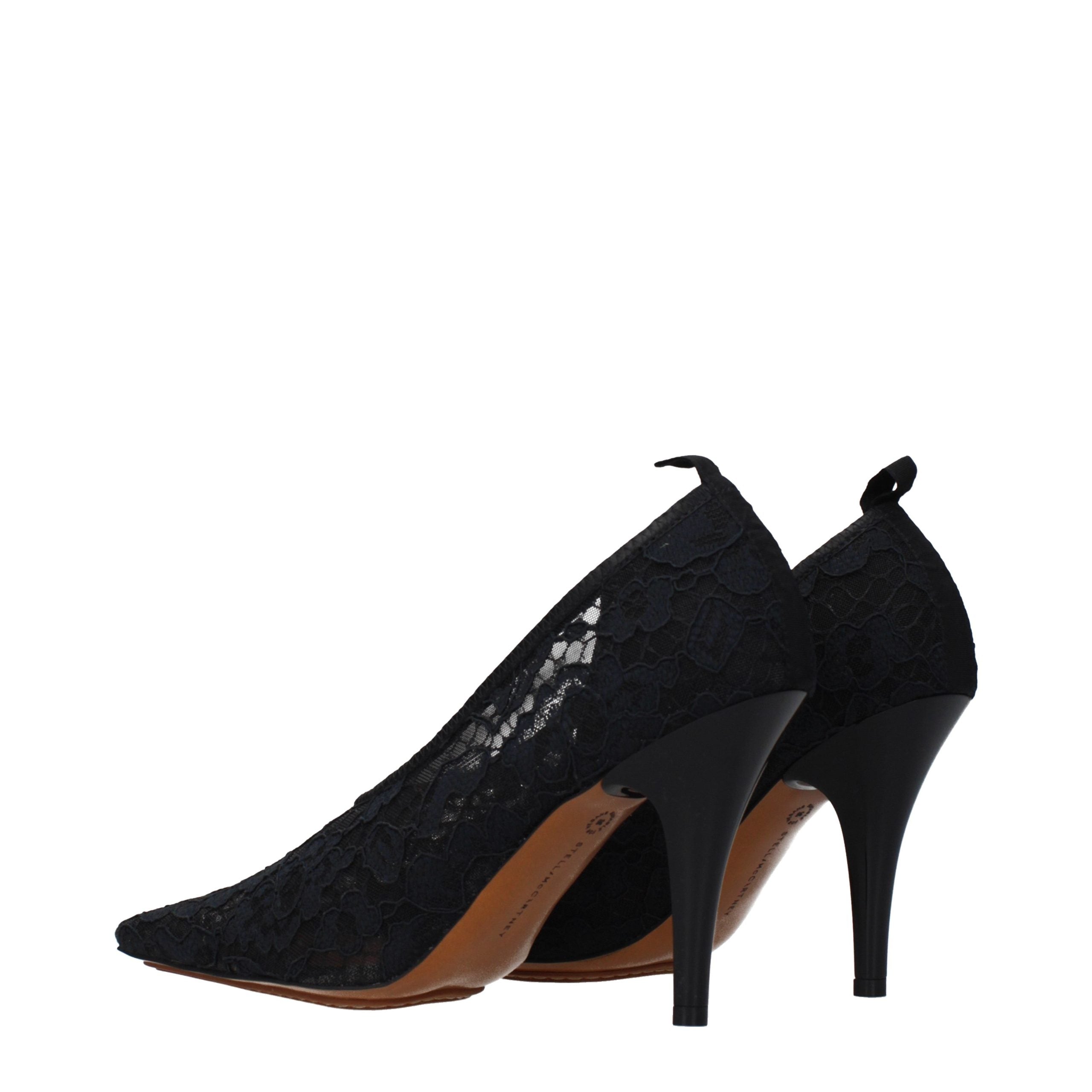 Stella McCartney Black Fabric Pumps