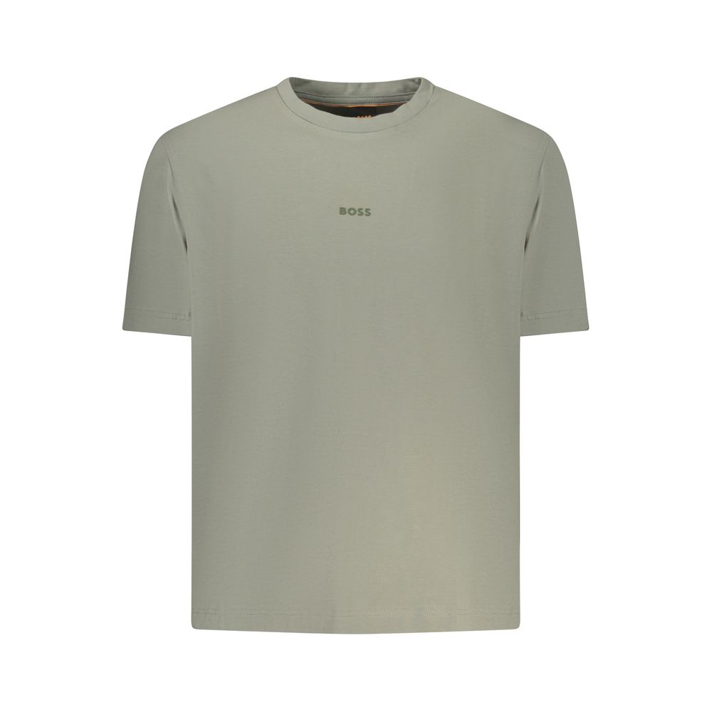Hugo Boss Verde Cotton Men T-Shirt