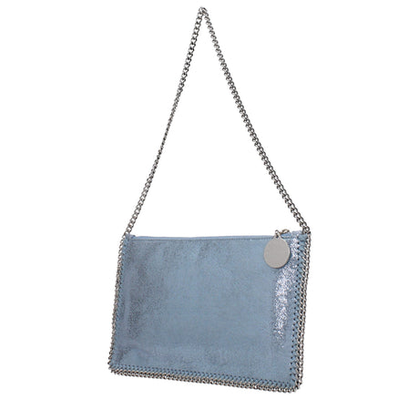 Stella McCartney Light Blue Leather Shoulder Bag
