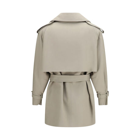 Max Mara Beige Cotton Trench Coat