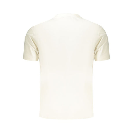 Napapijri White Cotton Men's T-Shirt