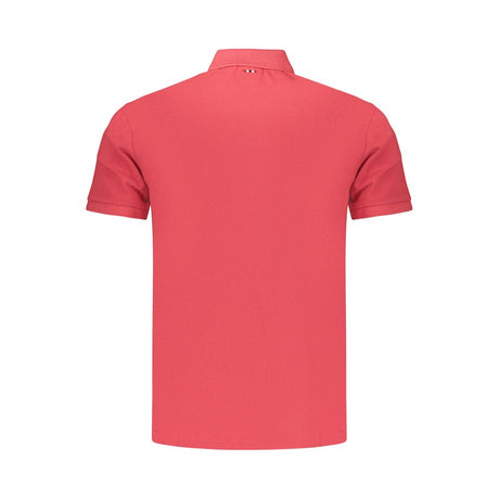 Napapijri Red Cotton Men's Polo Shirt