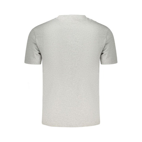 Napapijri Gray Cotton Men's T-Shirt