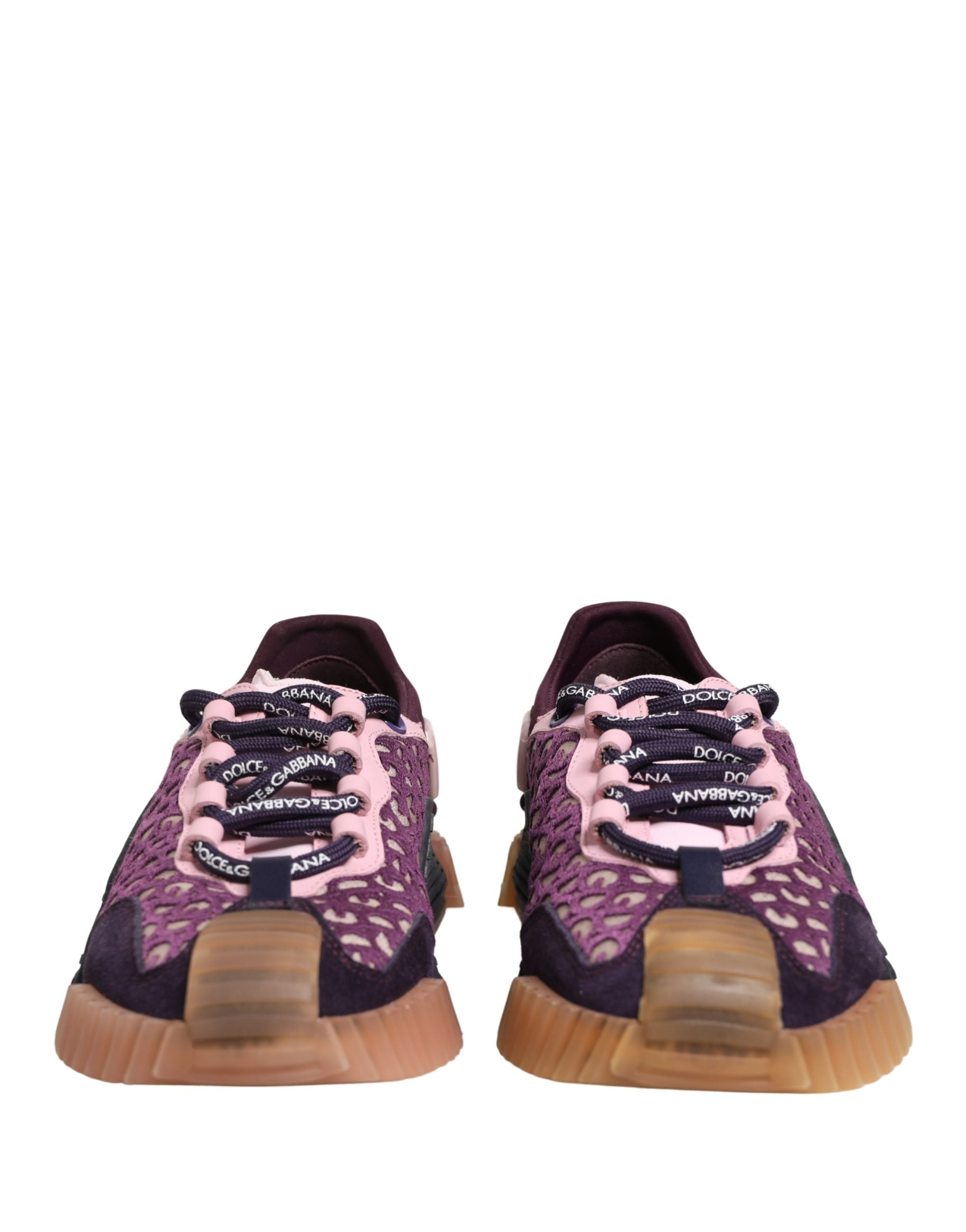 Dolce & Gabbana Multicolor Logo Low Top NS1 Sneakers Shoes