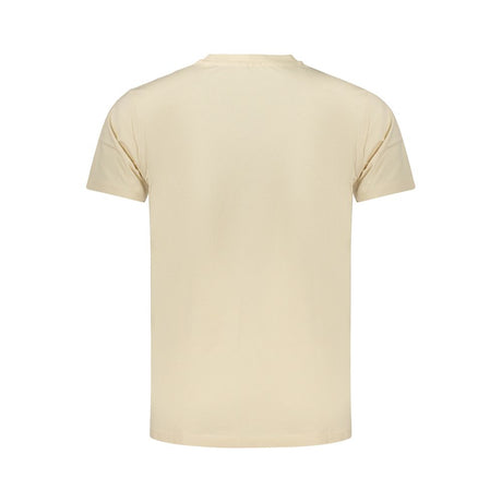 Rifle Beige Cotton Men's T-Shirt