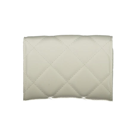 Mario Valentino Bianco Polyurethane Women's Wallet