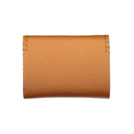Mario Valentino Brown Polyurethane Womens Wallet