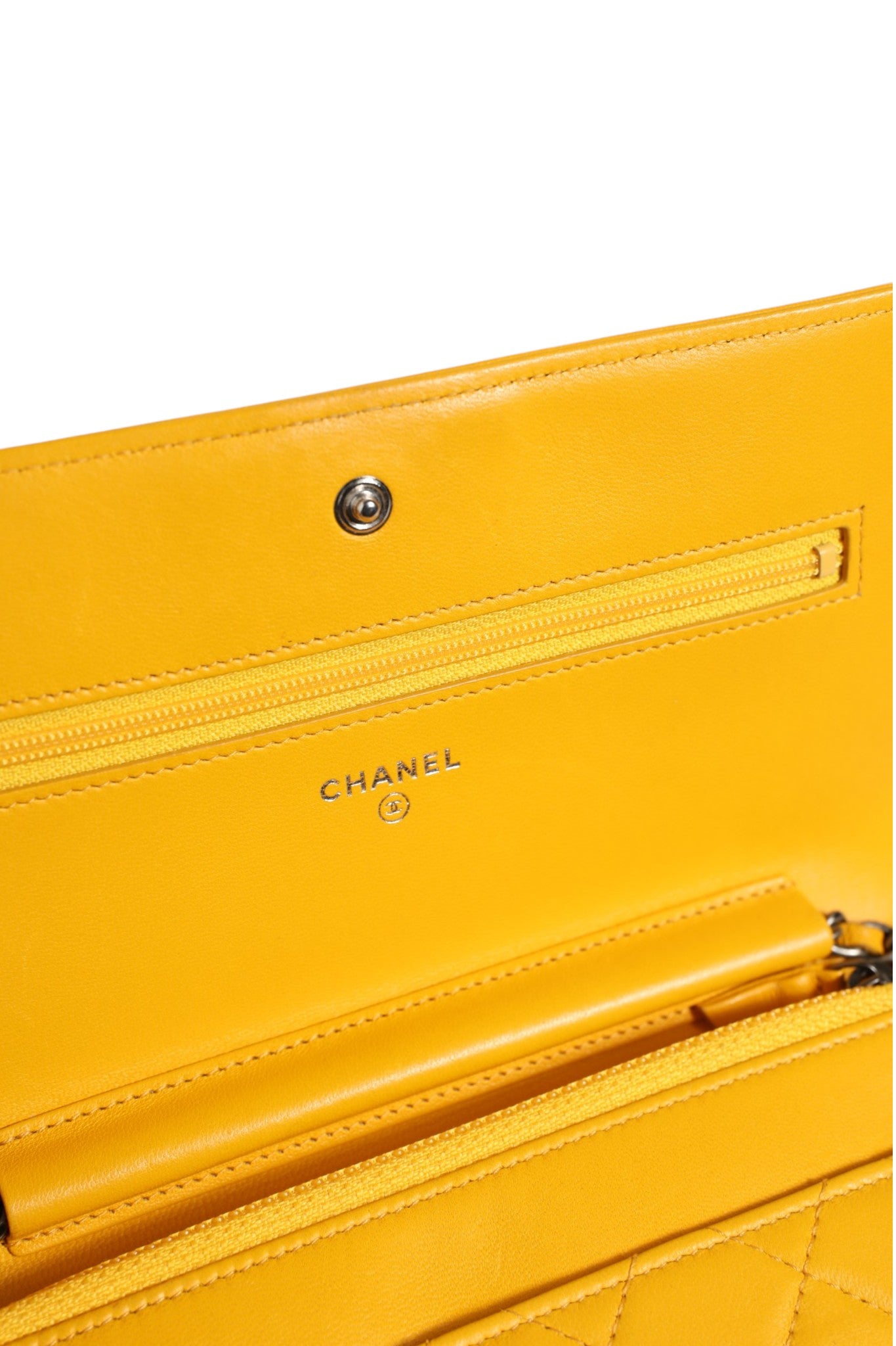 Chanel Yellow New Medium Boy Bag