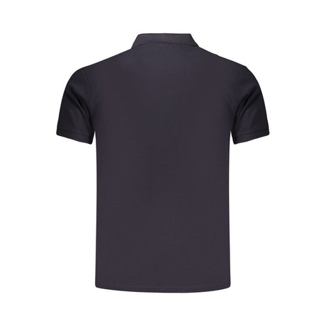 Rifle Blue Cotton Men's Polo Shirt